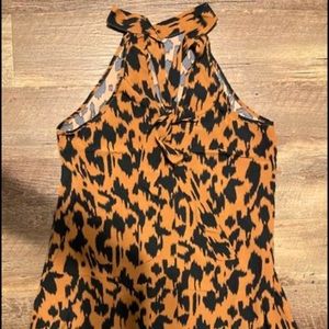 Animal print dress. Super soft material. New never worn.